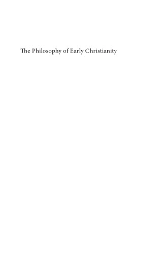 The Philosophy of Early Christianity