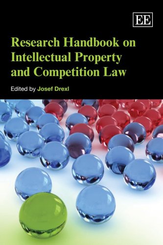 Research Handbook On Intellectual Property Law And Competition Law