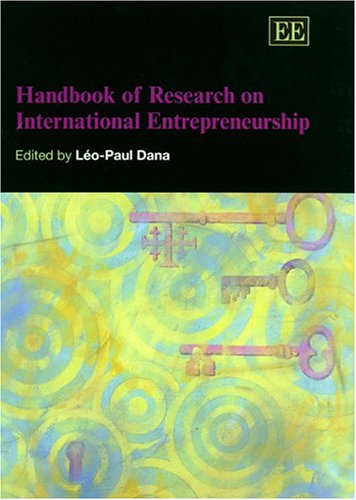 Handbook of research on international entrepreneurship