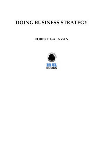 Doing Business Strategy