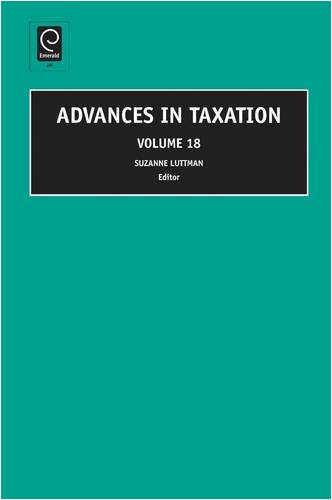 Advances in Taxation, Volume 18