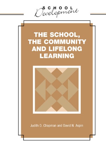 The school, the community and lifelong learning