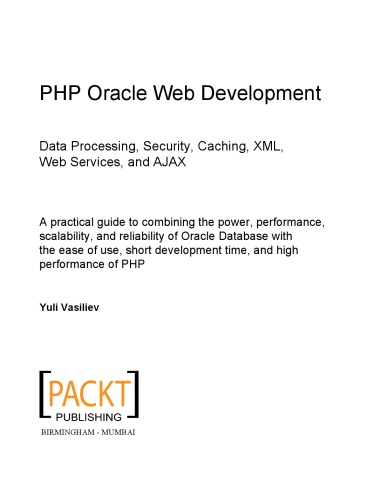 PHP Oracle Web Development