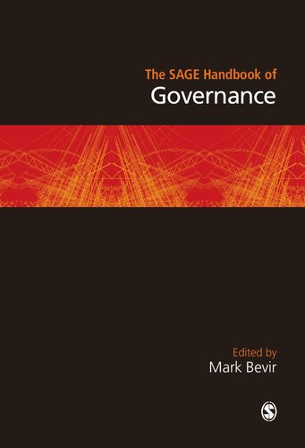 The Sage Handbook of Governance