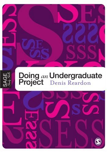 Doing Your Undergraduate Project