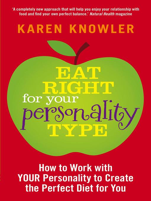 Eat Right For Your Personality Type