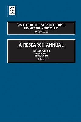 Research in the History of Economic Thought and Methodology