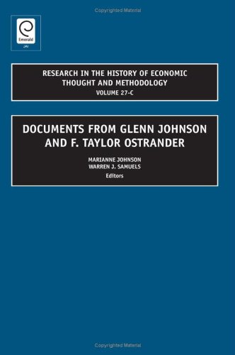 Research in the History of Economic Thought and Methodology, Volume 27C