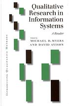 Qualitative research in information systems : a reader