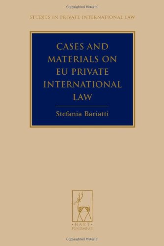 Cases and Materials on EU Private International Law