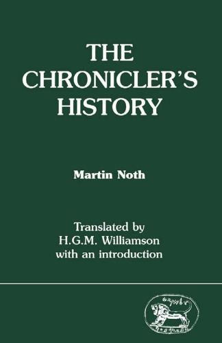 The Chronicler's History (Jsot Supplement)