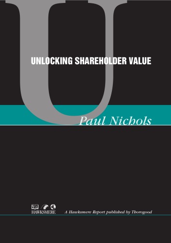 Unlocking Shareholder Value