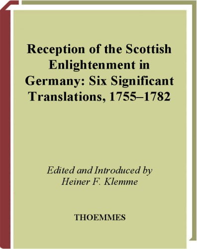 Reception Of Scottish Enlight Germany