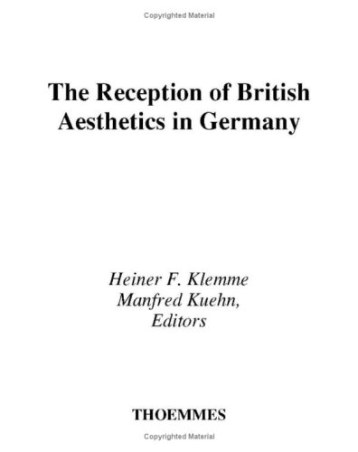 The Reception Of British Aesthetics In Germany