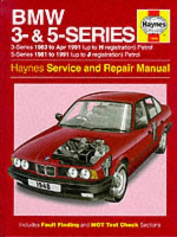 Bmw 3 And 5 Series Service And Repair Manual (Haynes Service &amp; Repair Manuals)