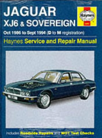 Jaguar Xj6 1986 94 Service And Repair Manual (Haynes Service &amp; Repair Manuals)