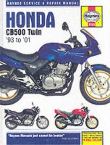 Honda Cb500 Service And Repair Manual (1993 2001) (Haynes Service &amp; Repair Manuals)