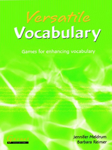Versatile Vocabulary Games for Enhancing Vocabulary Study Book
