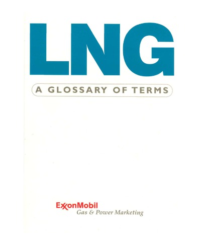 LNG, a glossary of terms