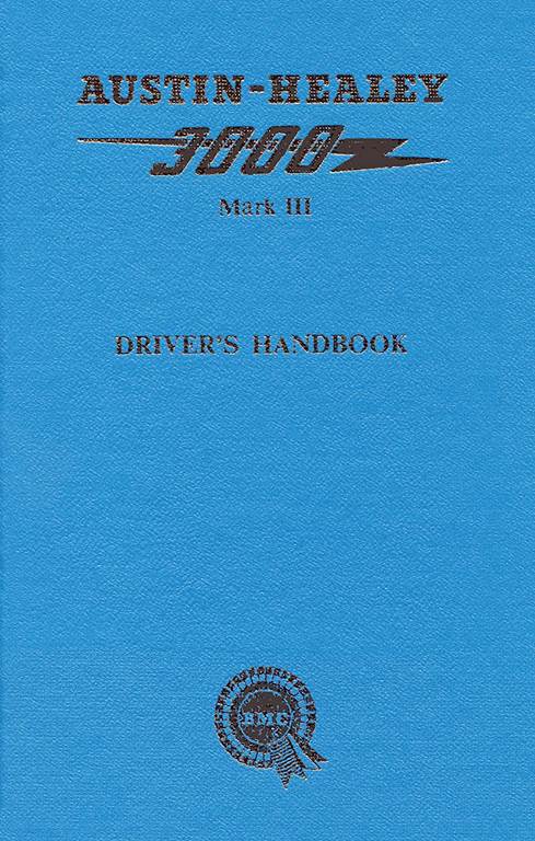 Austin-Healey 3000 Mark 3 Driver's Handbook