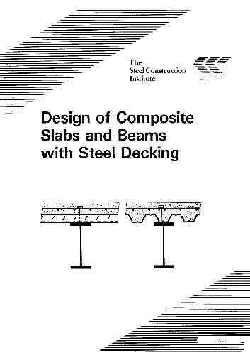 Design of composite slabs and beams with steel decking