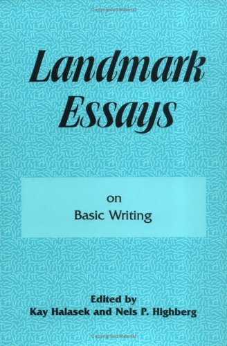 Landmark Essays on Basic Writing