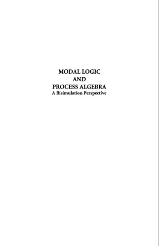 Modal Logic and Process Algebra