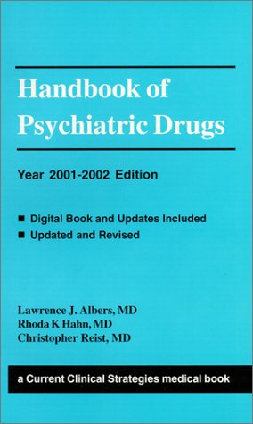 Handbook Of Psychiatric Drugs, 2001-2002