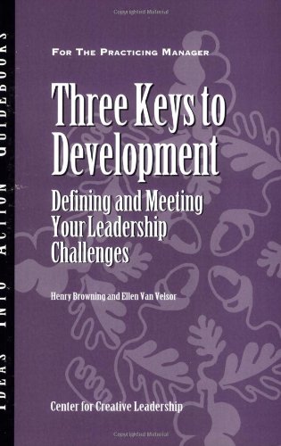 Three Keys to Development