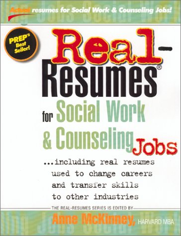 Real-Resumes for Social Work &amp; Counseling Jobs
