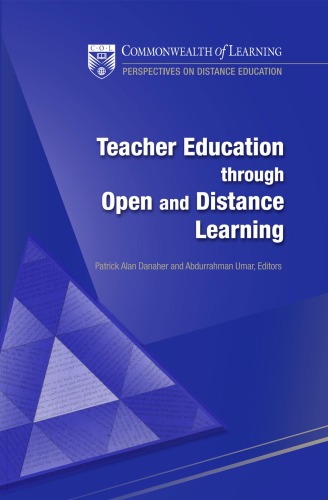 Teacher education through open and distance learning.