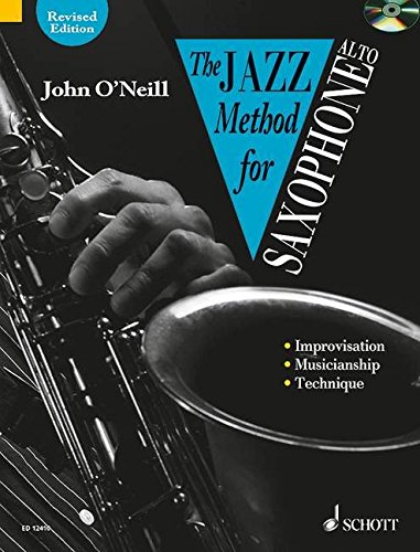 Jazz Method for Saxophone (with Audio CD) for Alto Saxes