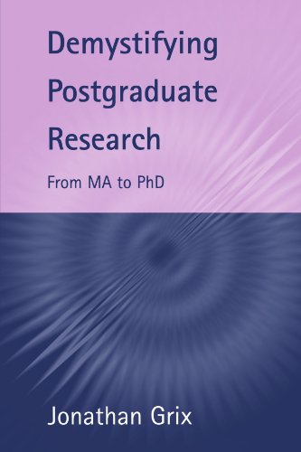 Demystifying Postgraduate Research