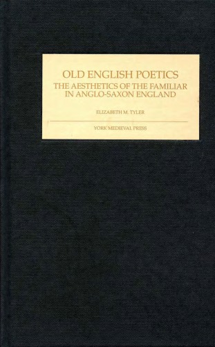 Old English Poetics