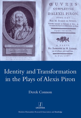 Identity and Transformation in the Plays of Alexis Piron