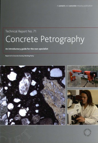 Concrete petrography : an introductory guide for the non-specialist