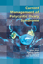 Current management of polycystic ovary syndrome