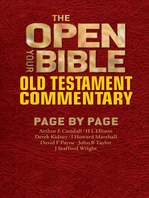 The Open Your Bible Old Testament Commentary