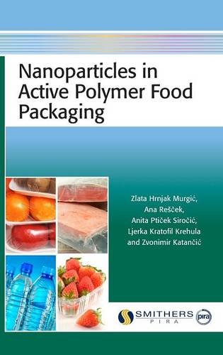 Nanoparticles in active polymer food packaging