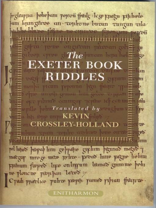 The Exeter Book Riddles