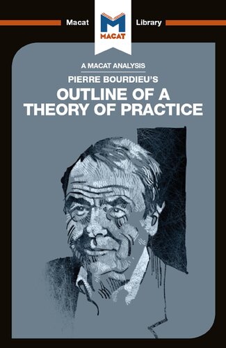 Pierre Bourdieu's outline of a theory of practice