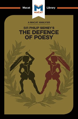 An analysis of Sir Philip Sidney's The defence of poesy