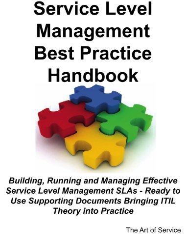 Service Level Management Best Practice Handbook