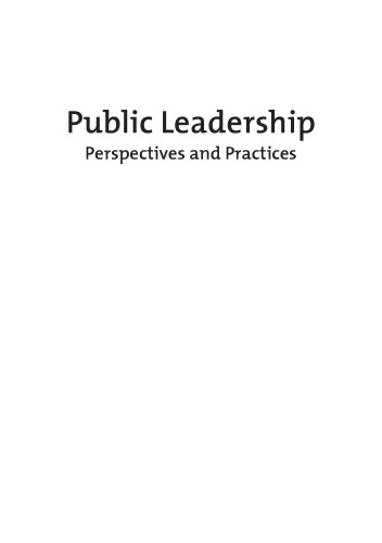 Public leadership pespectives and practices