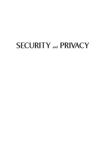 Security and privacy : global standards for ethical identity management in contemporary liberal democratic states