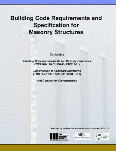 Building Code Requirements and Specification for Masonry Structures