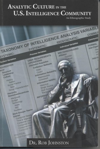 Analytic Culture in the United States Intelligence Community