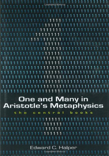 One and Many in Aristotle's Metaphysics