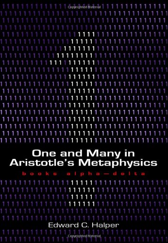 One and Many in Aristotle's Metaphysics