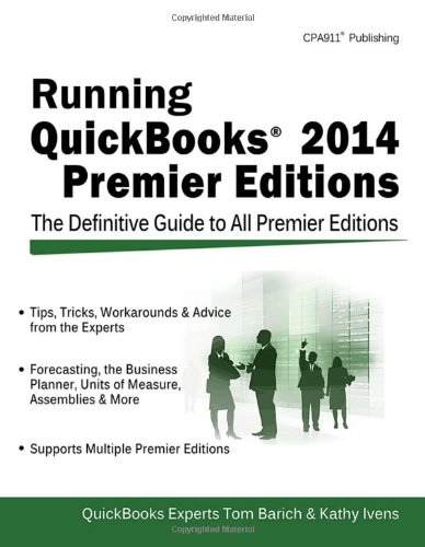 Running QuickBooks 2014 Premier Editions